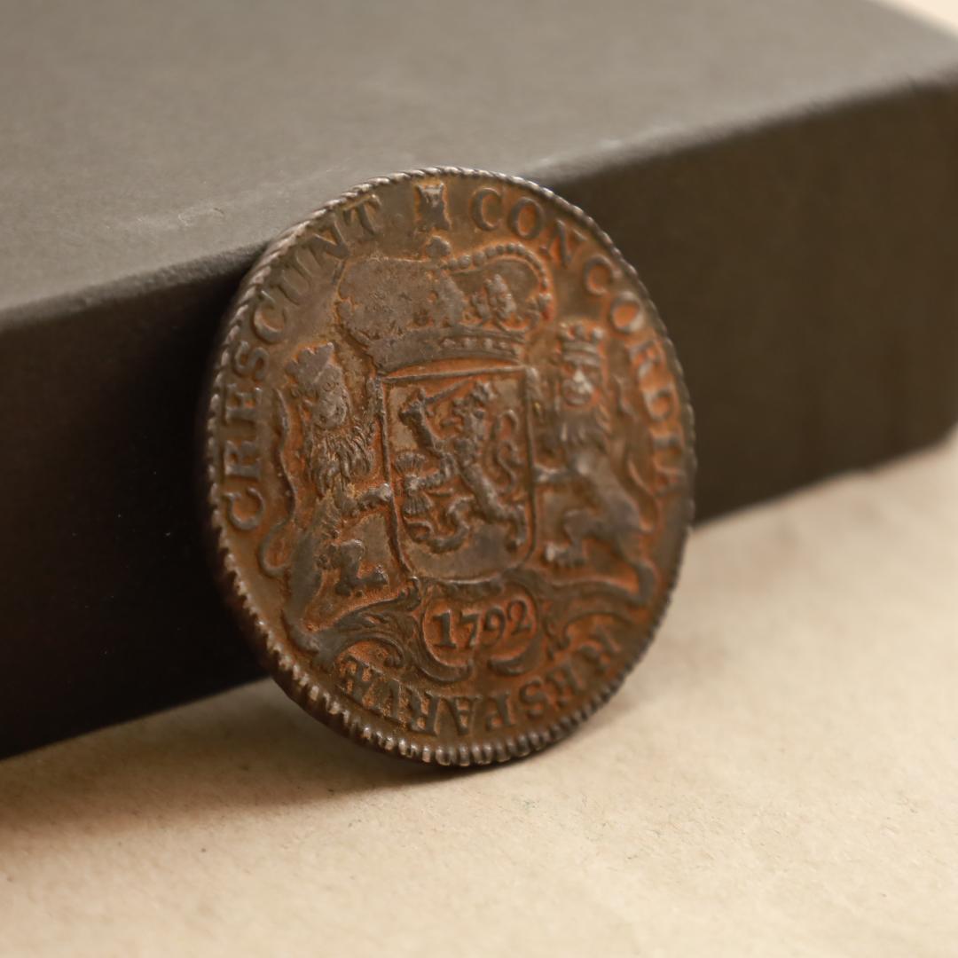 大*生様 1792年 オランダ シルバーライダー銀貨 1デュカトン難破船