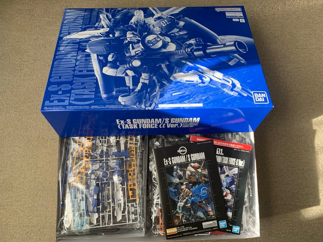 MG Ex-Sガンダム/Sガンダ ム (タスクフォースα Ver.)