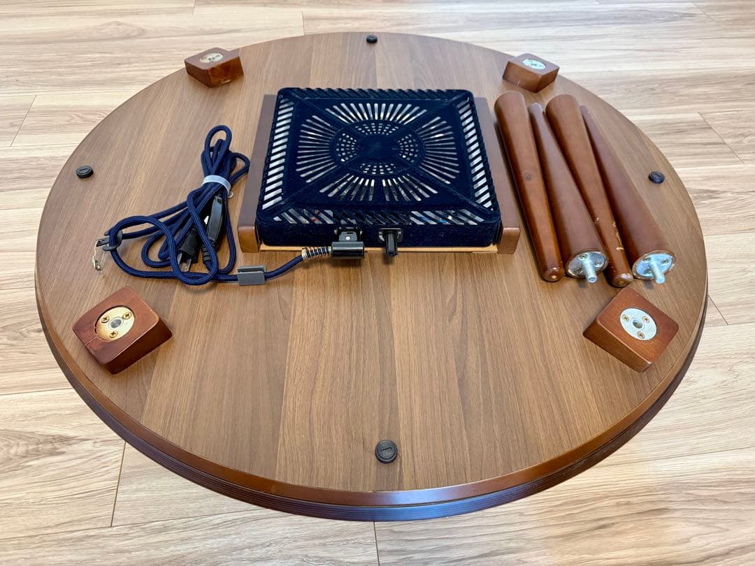 家具調こたつ(円型)