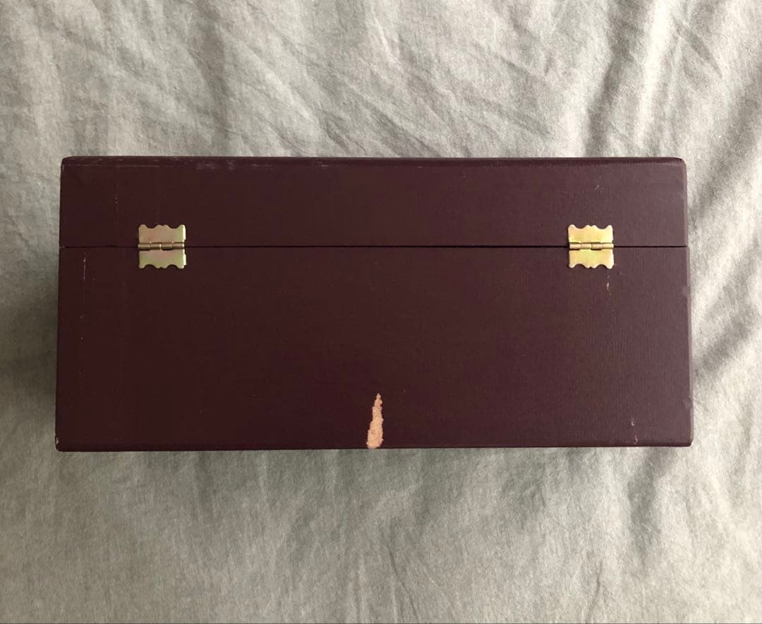 [未使用] ボヘミアクリスタル 花瓶 ヴィンテージ ハンドカット 正規輸入品