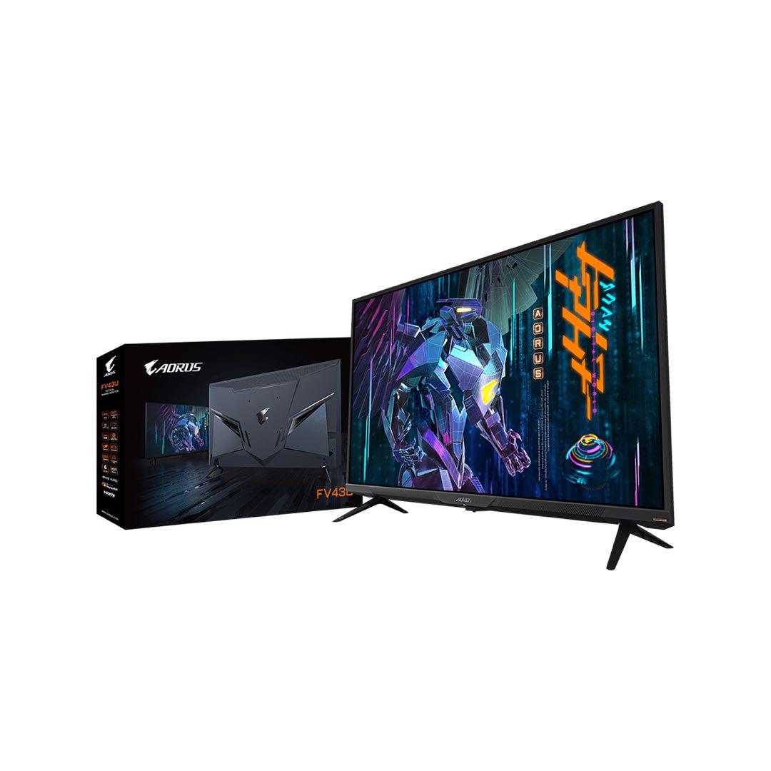 GIGABYTE AORUS FV43U 4K120Hz,144Hz対応43型