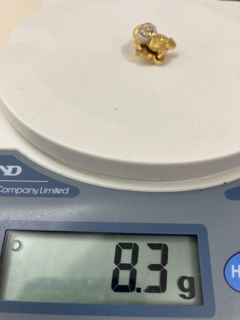 Ｋ18フクロウ ブローチ 約2センチ