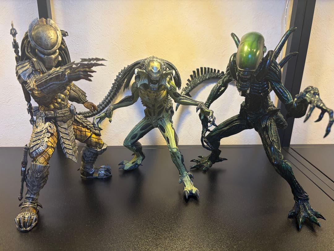 プレデター・エイリアン フィギュア3体
