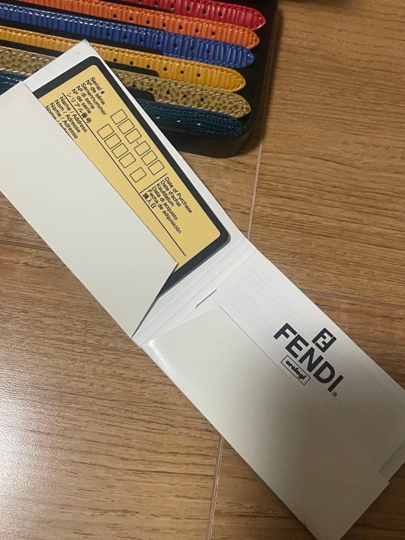 ＠専用＠　中古美品 フェンディ 640L カメレオン 替えベルト 8本