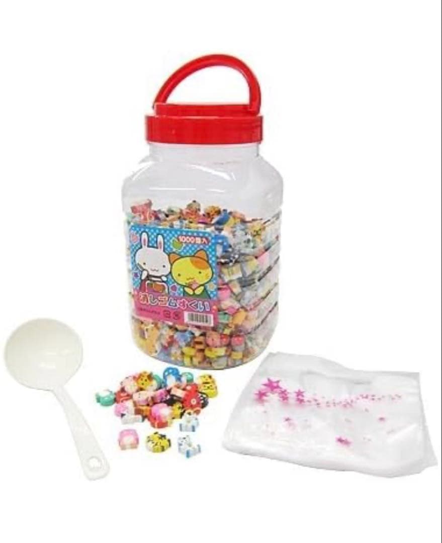 【新品】リブレ 消しゴムすくい(100回分) マルチカラー ６個セット