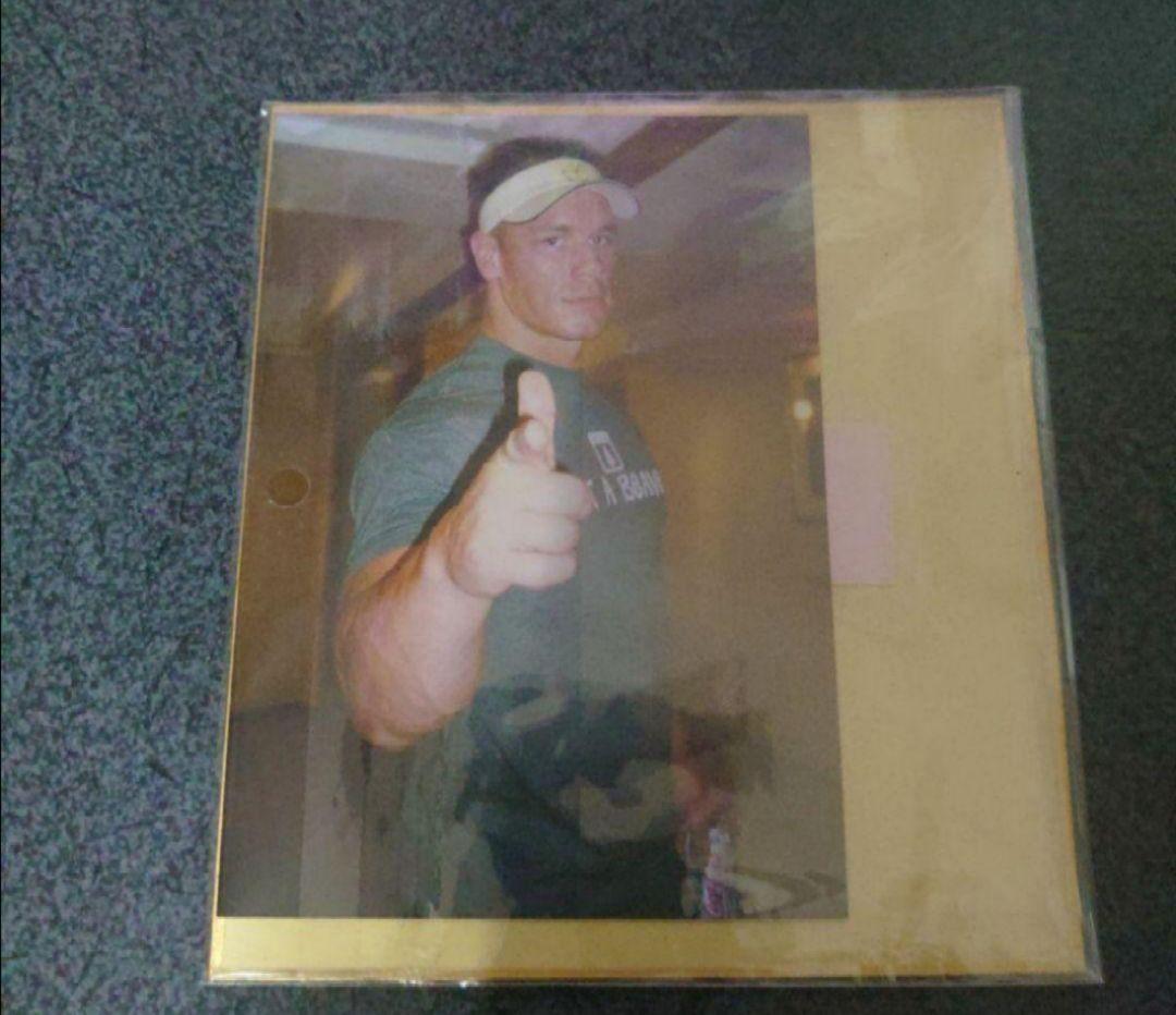 ジョン・シナ3点セット（バスケシャツ・直筆サイン・TOYベルト）