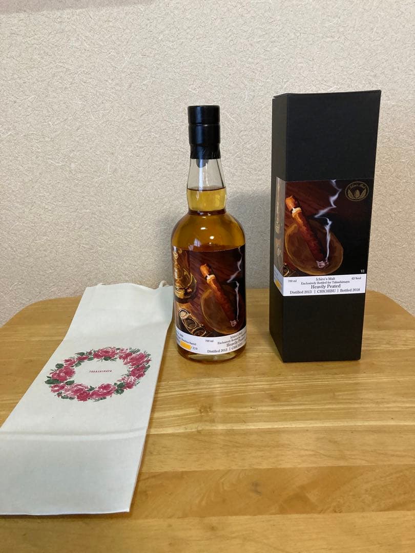 【大幅値下げ】イチローズモルト シガーラベル ヘビリーピーテッド2018 未開栓