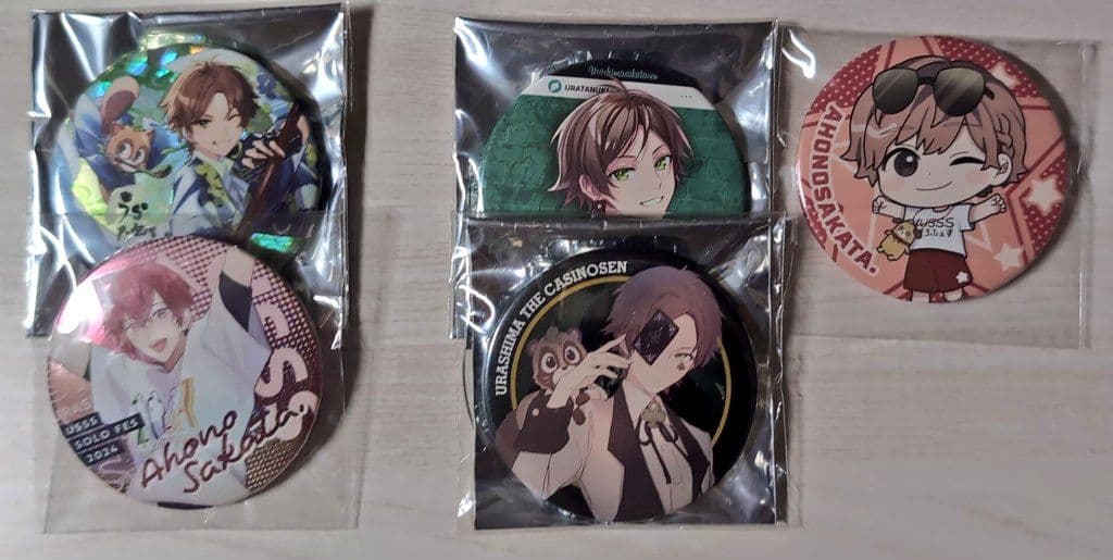 浦島坂田船 缶バッジ まとめ売り