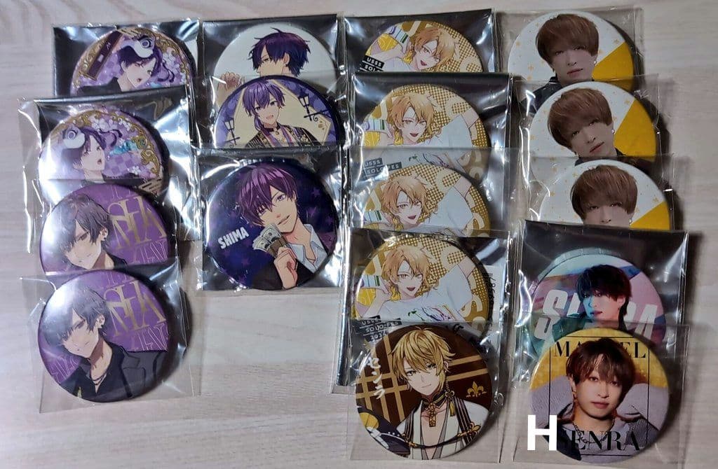 浦島坂田船 缶バッジ まとめ売り