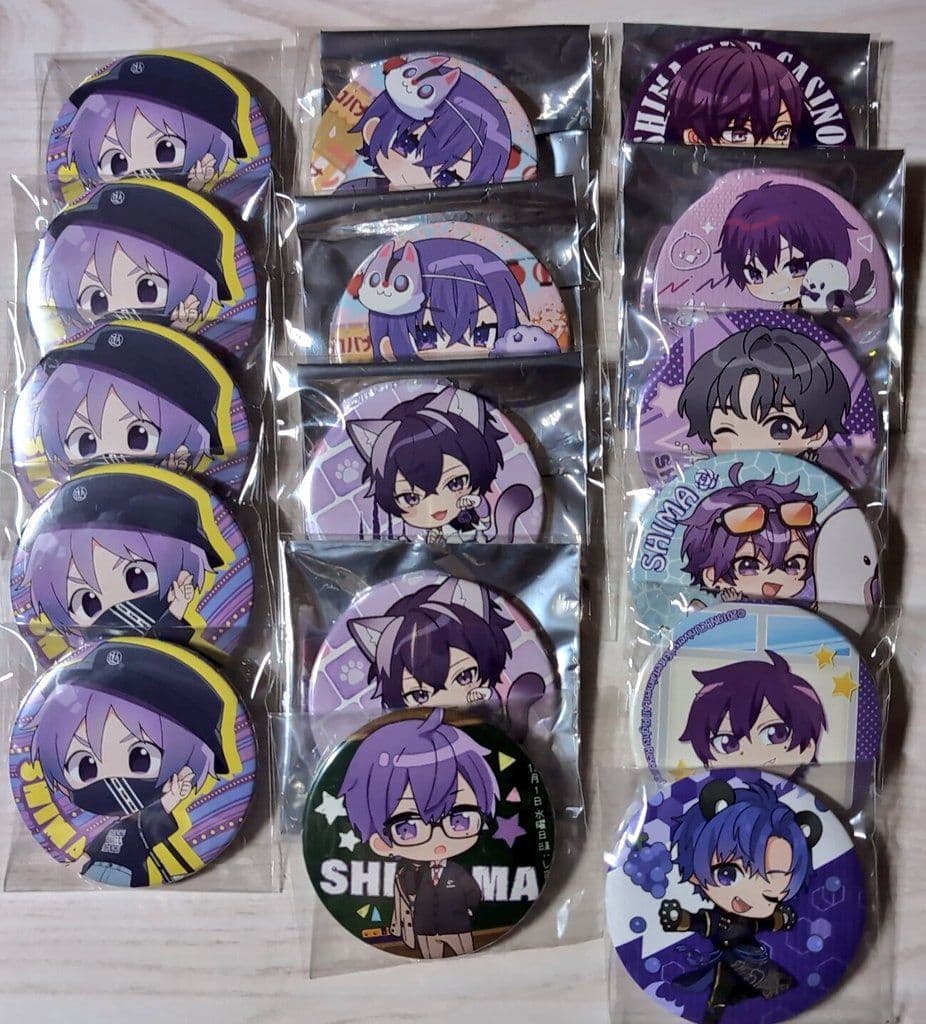 浦島坂田船 缶バッジ まとめ売り