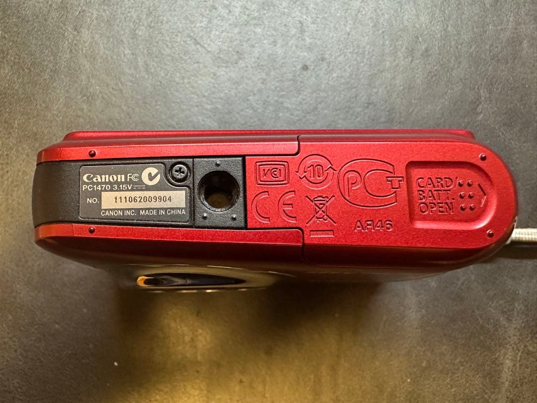 Canon PowerShot A495 赤