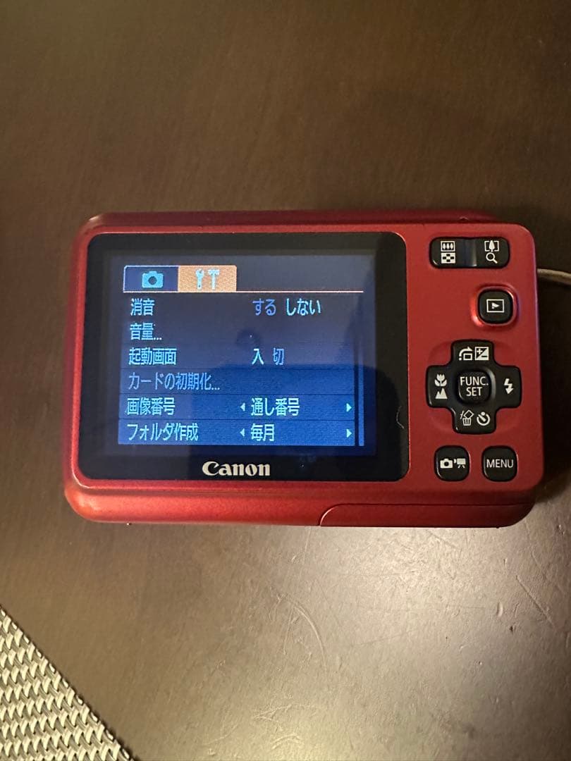 Canon PowerShot A495 赤