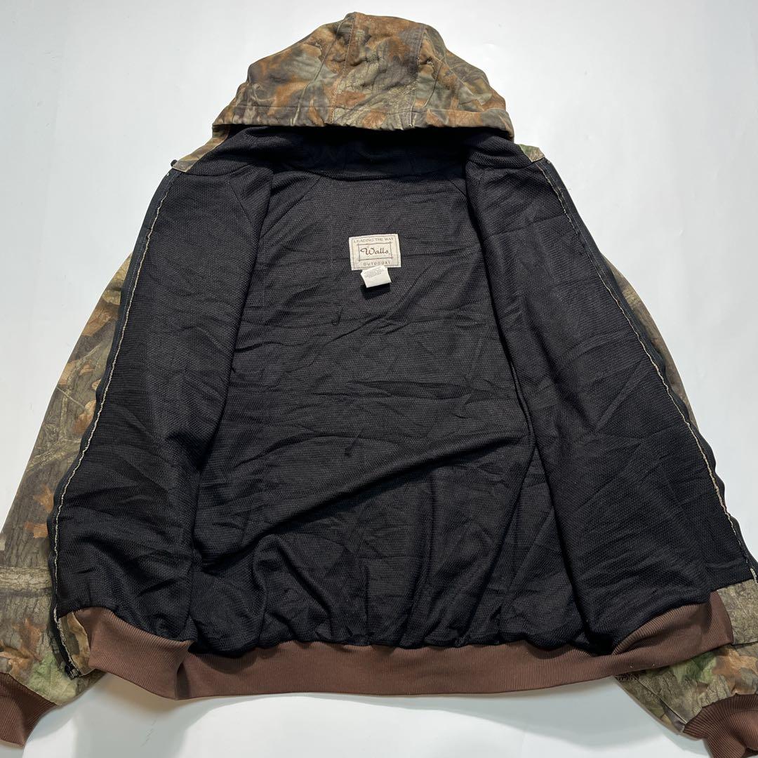 りんご様90s ウォールズ リアルツリー柄 アクティブジャケット 4XL7541