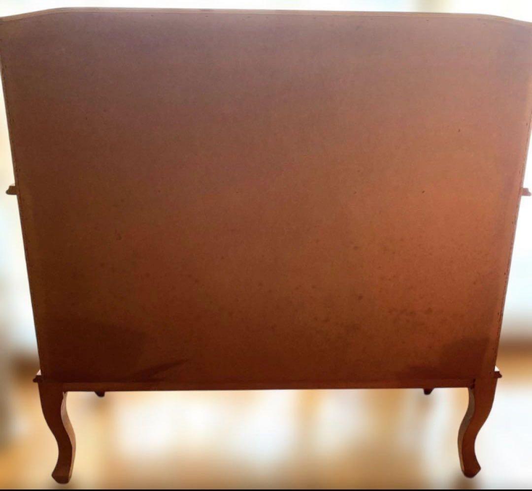 ライティングビューロー　インテリア　象嵌　猫脚