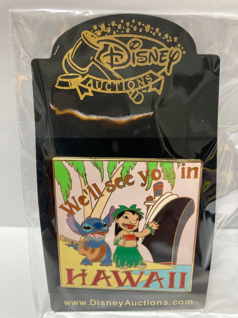 Disney スティッチ ハワイ ピンバッジセット