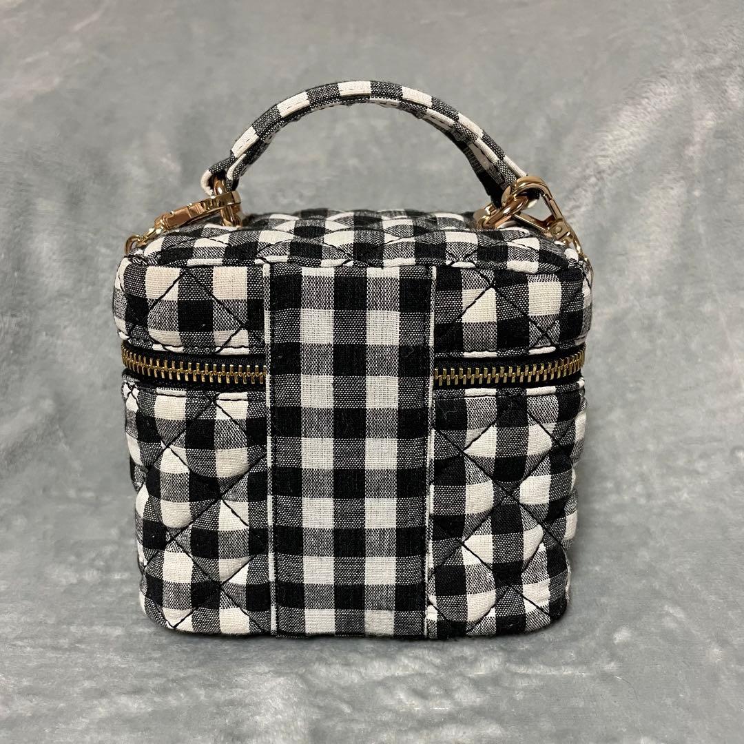 エル　　ダーリッチ バニティバッグ キルティングスクエアミニバッグ MIX