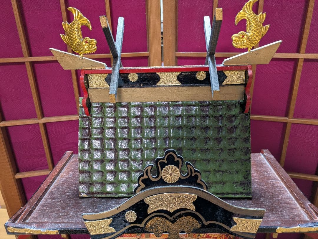 【八重の衣のお雛様付雛御殿】