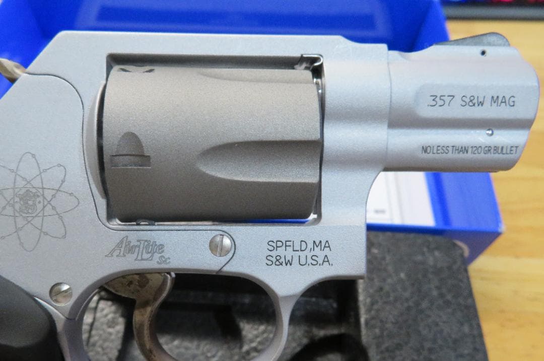 タナカ　S&W M360　HW セラコート 未発火　グリップ追加