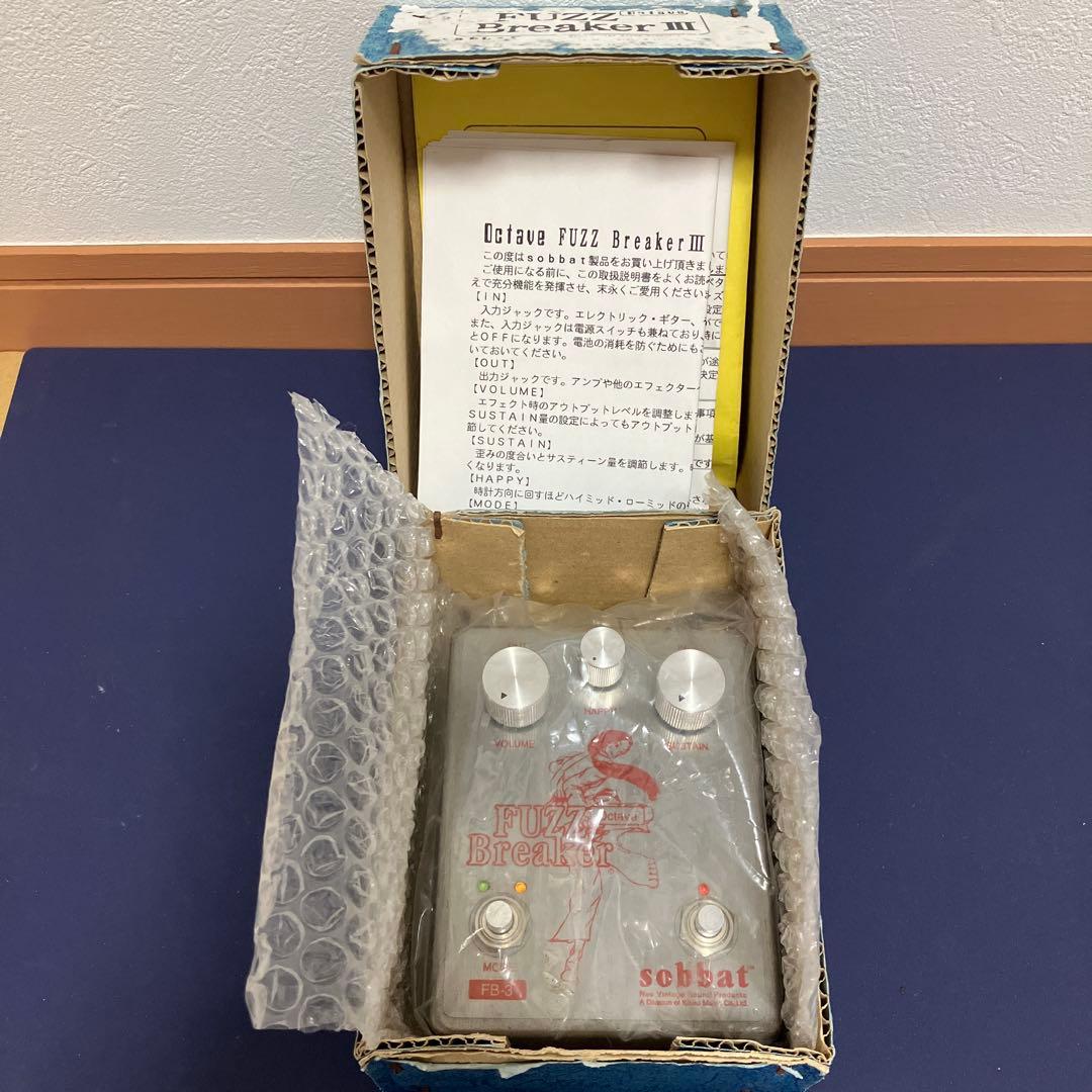 sobbat FB-3 Fuzz Breaker Ⅲ ソバット ファズ 日本製