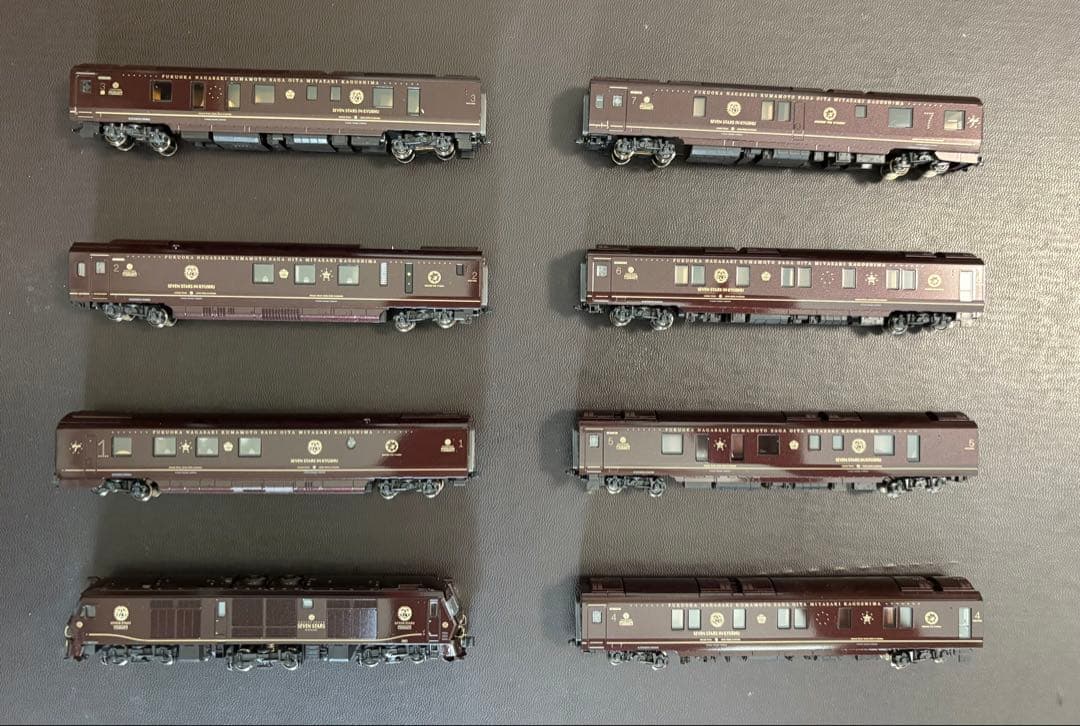 鉄道模型 クルーズトレイン ななつ星in九州