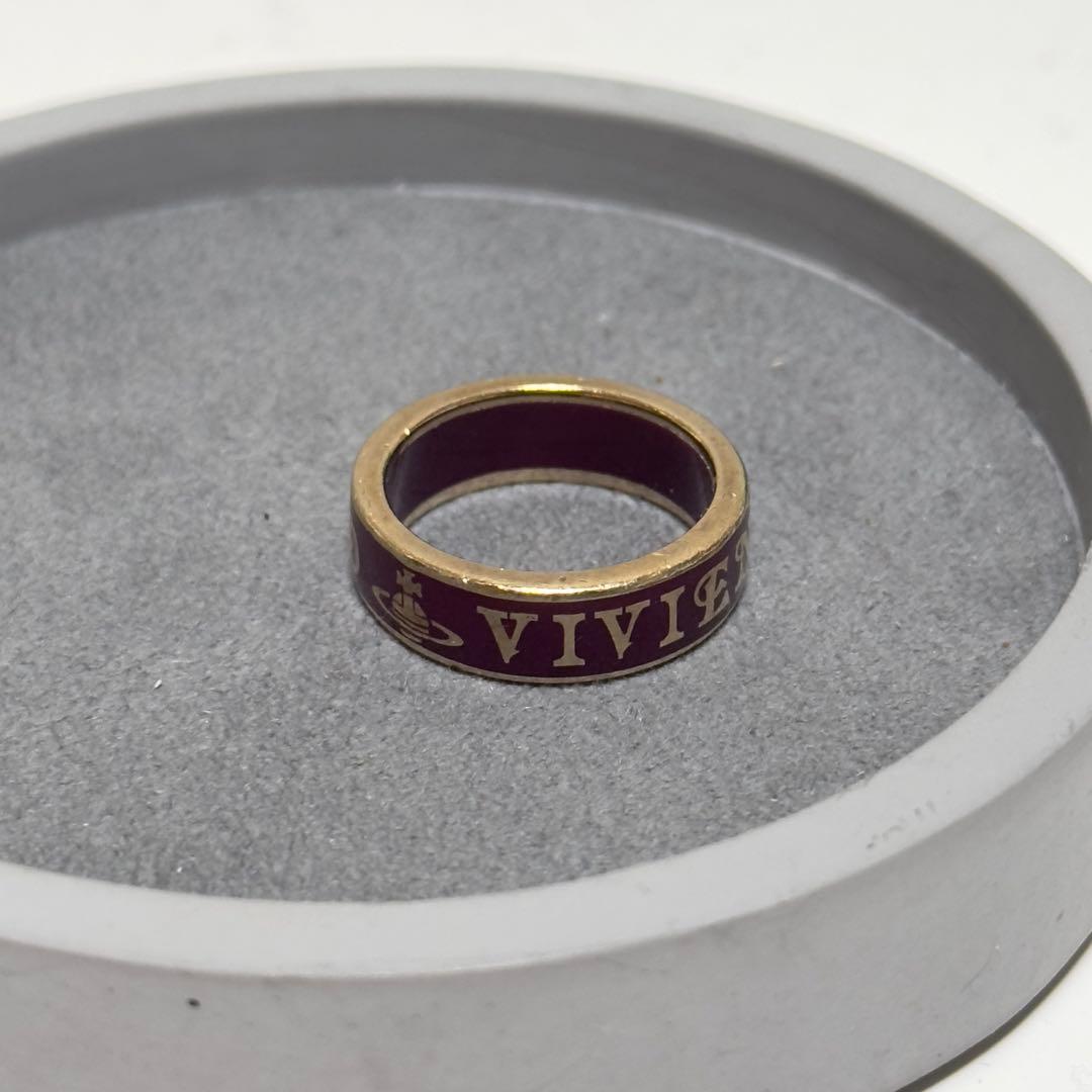 Vivienne Westwood コンジットストリートリング ボルドー