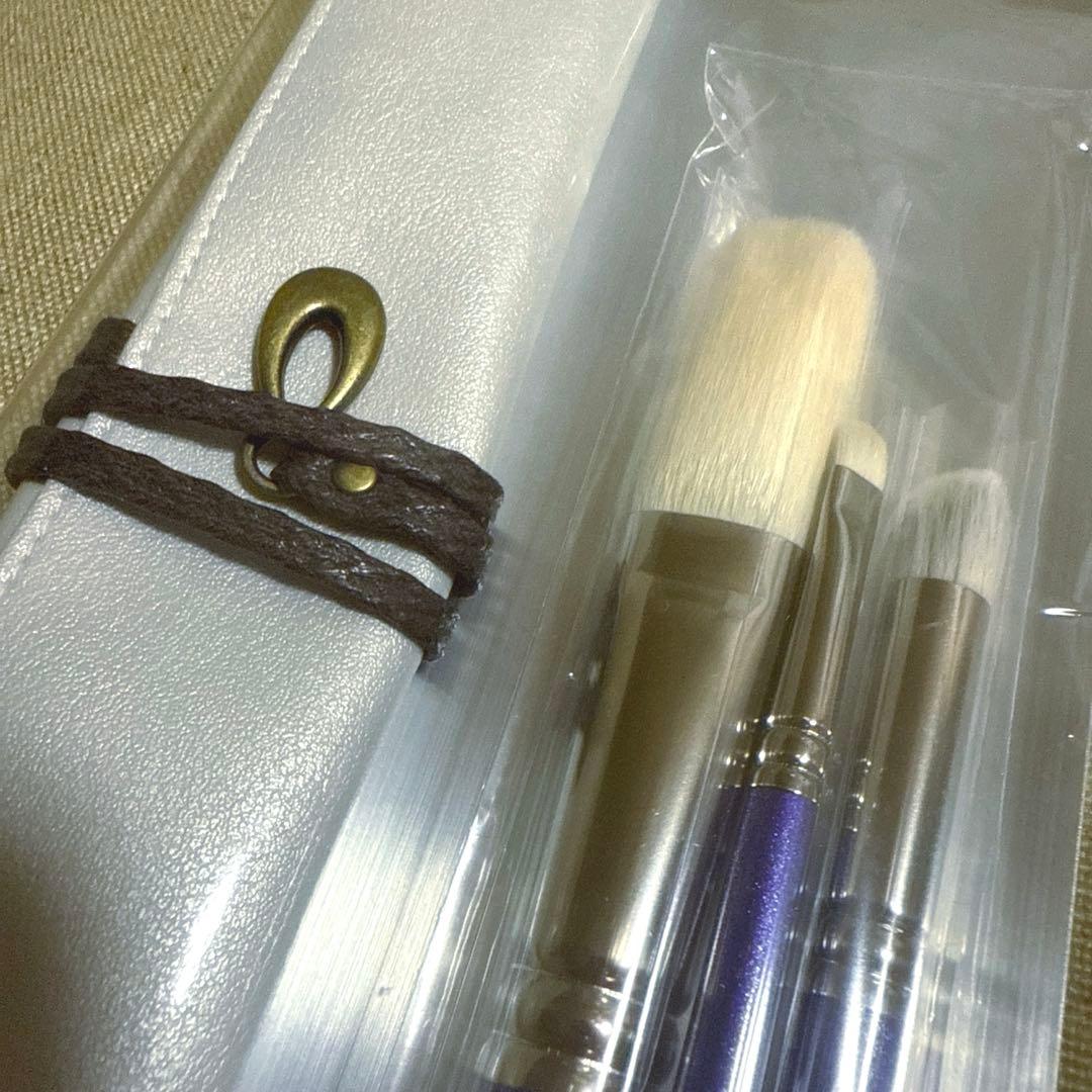 限定カラー　白鳳堂メイクブラシ　ベーシック3本セット