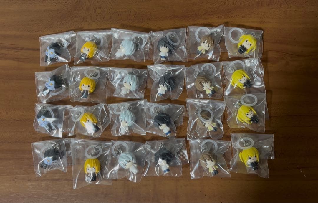 デスノート DEATH NOTE めじるしアクセサリー コンプリート 4コンプ