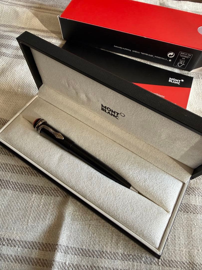 モンブラン、がルージュ＆ノワール、ボールペン