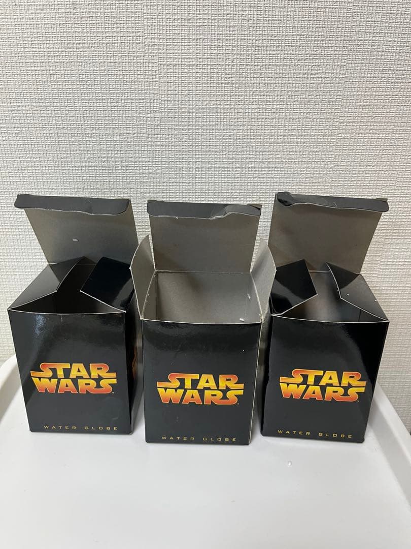 STAR WARS ウォーターグローブ 3個セット
