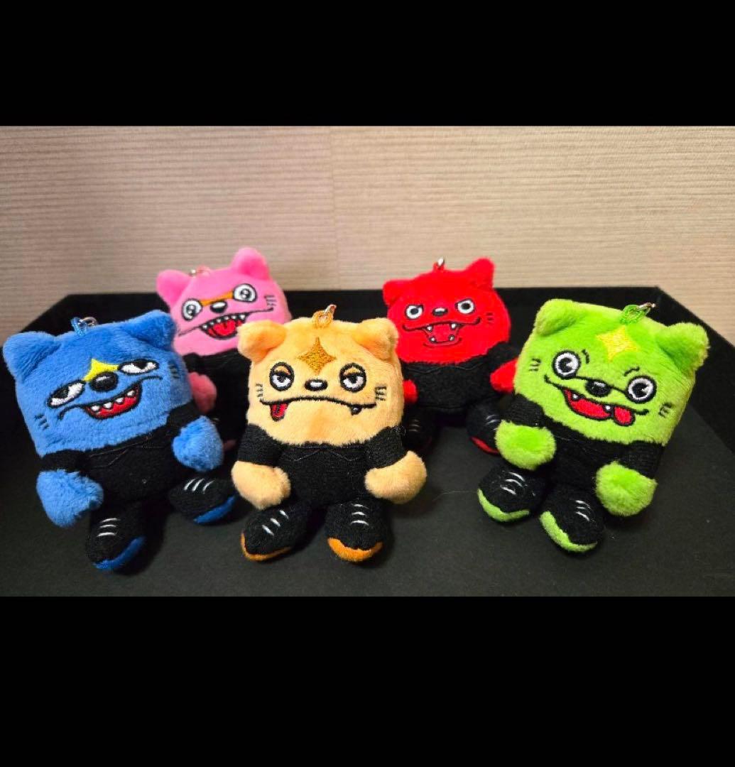 MAN WITH A MISSION おてだマンウィーズ 5匹セット(カラー)