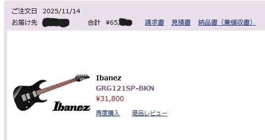 Ibanez GIO エレキギター 付属品セット