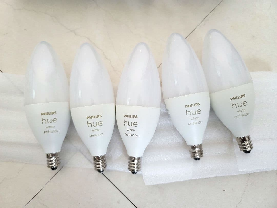 超稀少　PHILIPS hue シャンデリア球 E12　おまけ付き