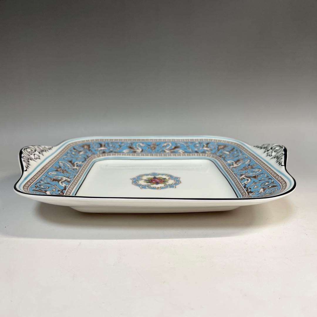 ウェッジウッド フロレンティーン ターコイズ ブレッド&バタープレート