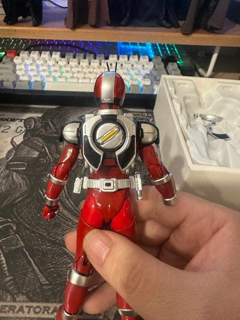 真骨彫仮面ライダーブラスターフォーム完成品+武器+ガレージキット