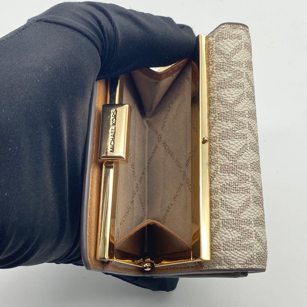【極美品】マイケルコース・三つ折り財布・コンパクトウォレット・ミディアム