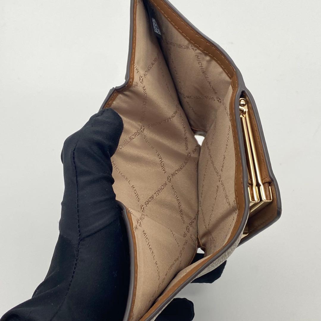 【極美品】マイケルコース・三つ折り財布・コンパクトウォレット・ミディアム