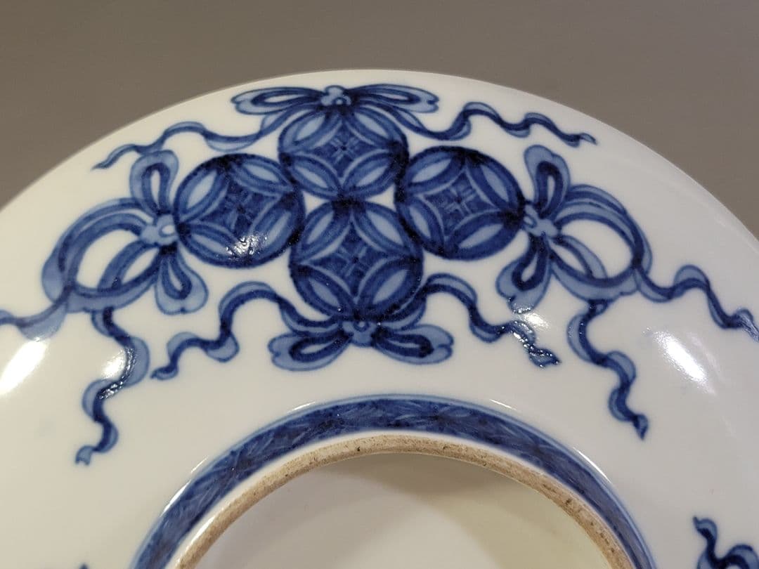 DT598 菊御紋 徳川紋 色絵 鍋島皿 一対 希少