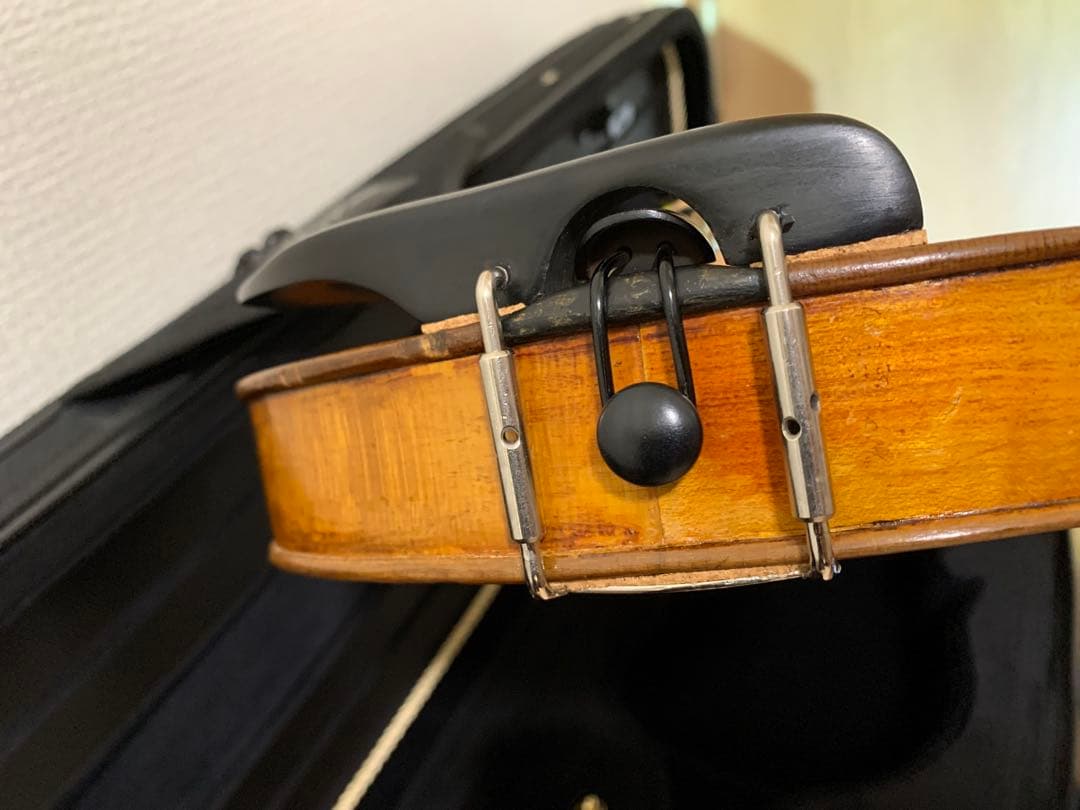 チェコ　工房製　4/4 バイオリン　裏板一枚板