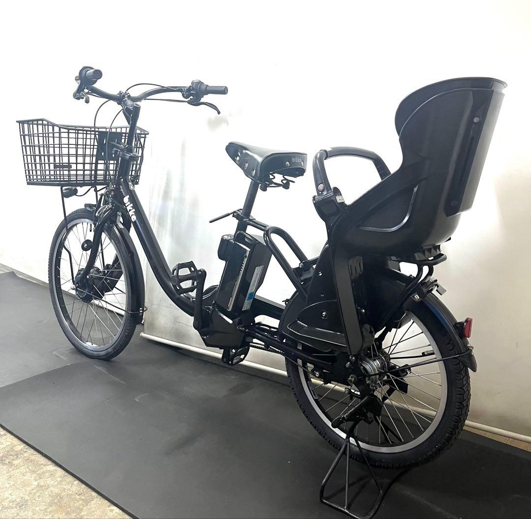 1年保証　ブリヂストン　ビッケモブ　dd bikke 電動アシスト自転車　黒色