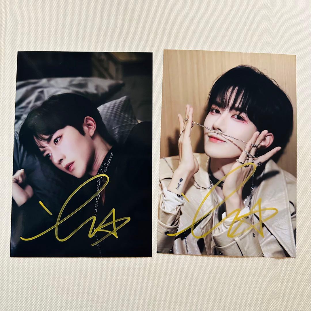 黄星 邱鼎杰 中国初ABO BLドラマ宣伝直筆サイン専用ページ