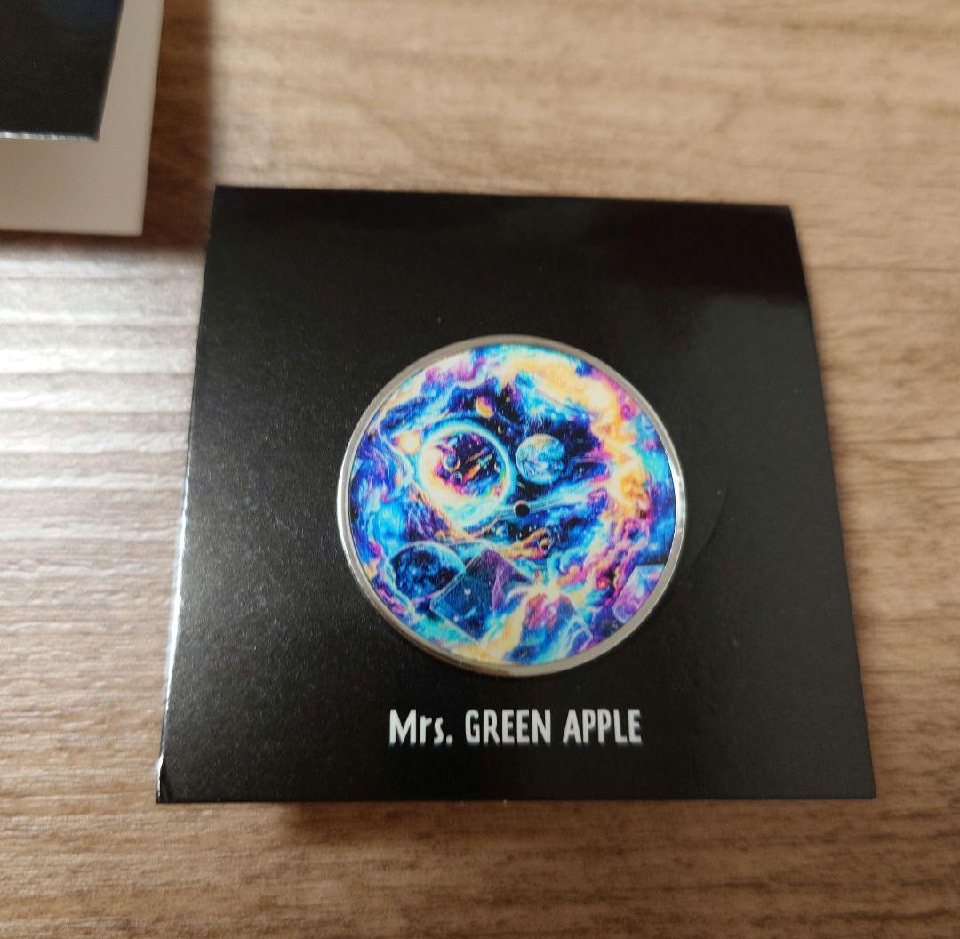 ゼンジン　ピンバッジ　Mrs. GREEN APPLE　ガチャ