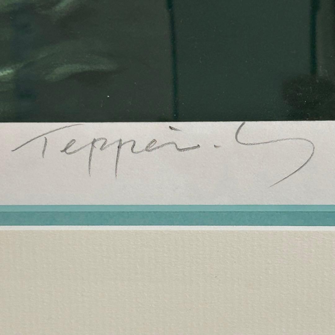 笹倉鉄平 絵画 リトグラフ ドリーミング 限定 アンティーク レア 直筆サイン