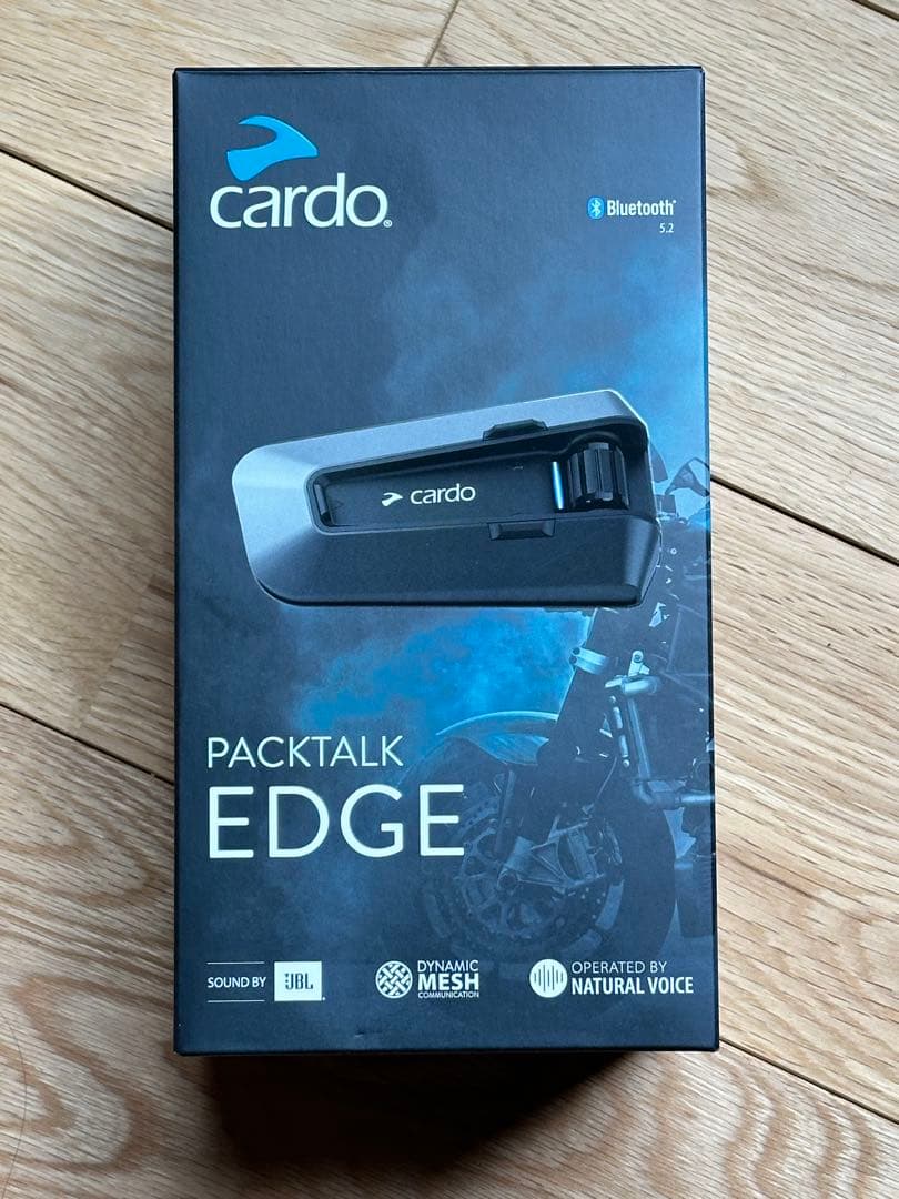 新品未使用国内正規品インカム カルド CARDO PACKTALK EDGE