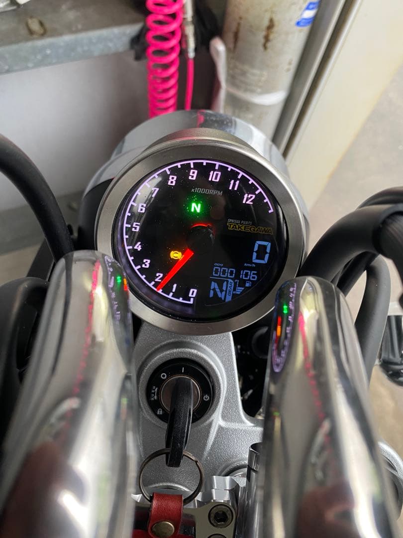 モンキー125 スペシャルパーツ武川 スーパーマルチDNメーター