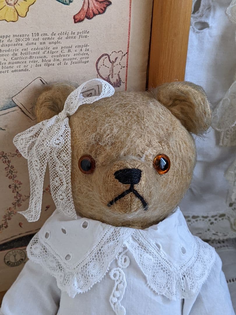 【m】アンティークベア　アンティークテディベア　ドイツ