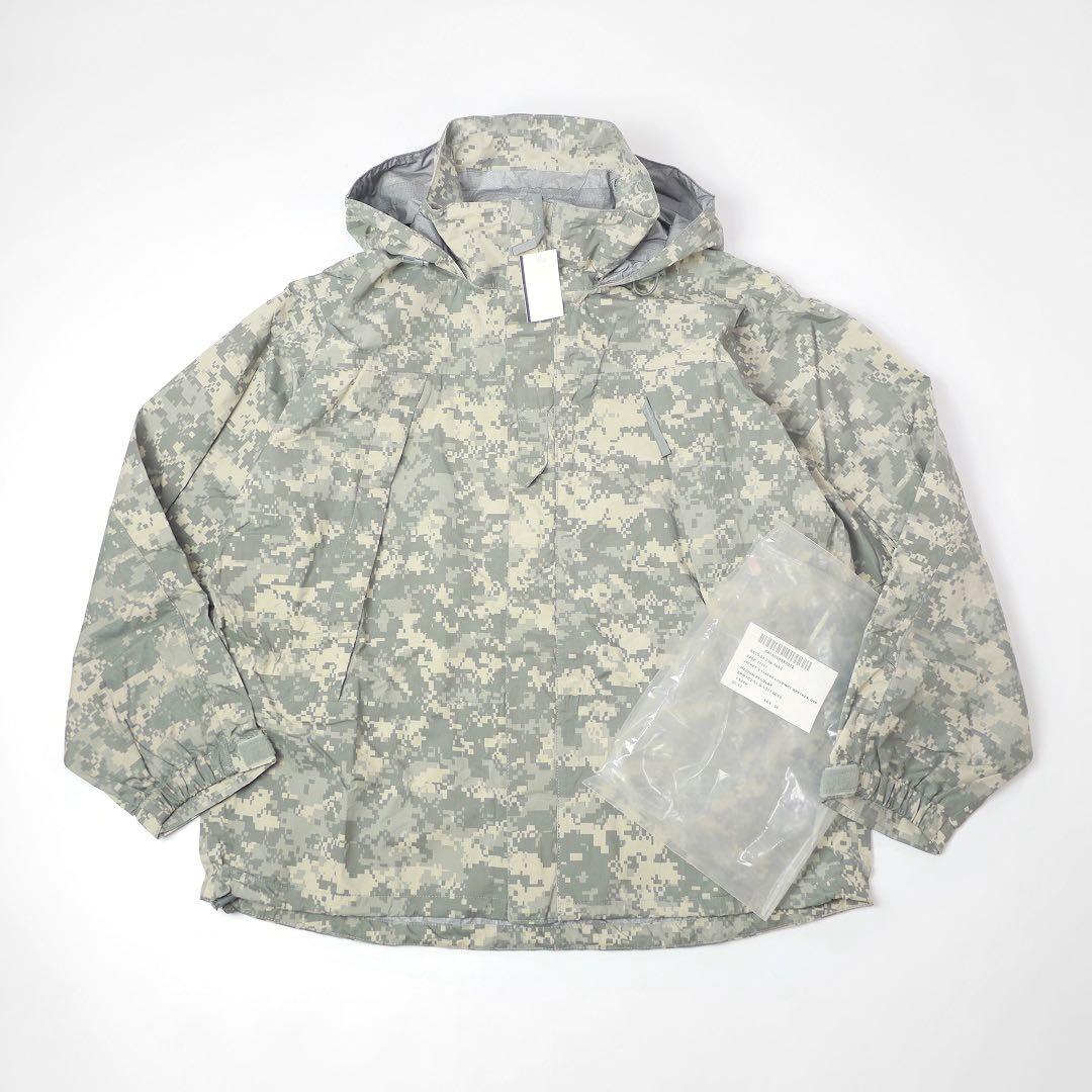 デッド？ECWCS米軍ミリタリー レイン ジャケット パーカーM軍物デジカモ迷彩