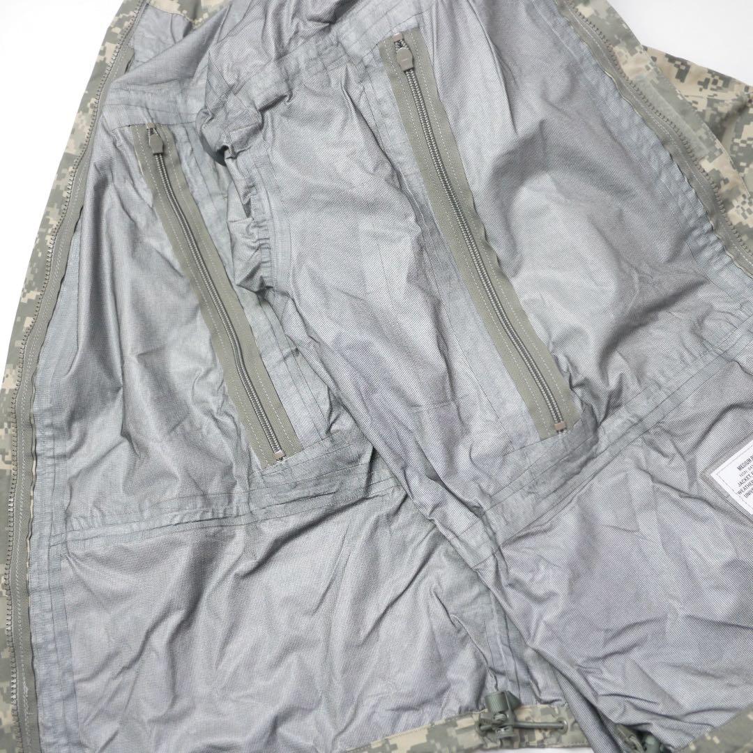 デッド？ECWCS米軍ミリタリー レイン ジャケット パーカーM軍物デジカモ迷彩