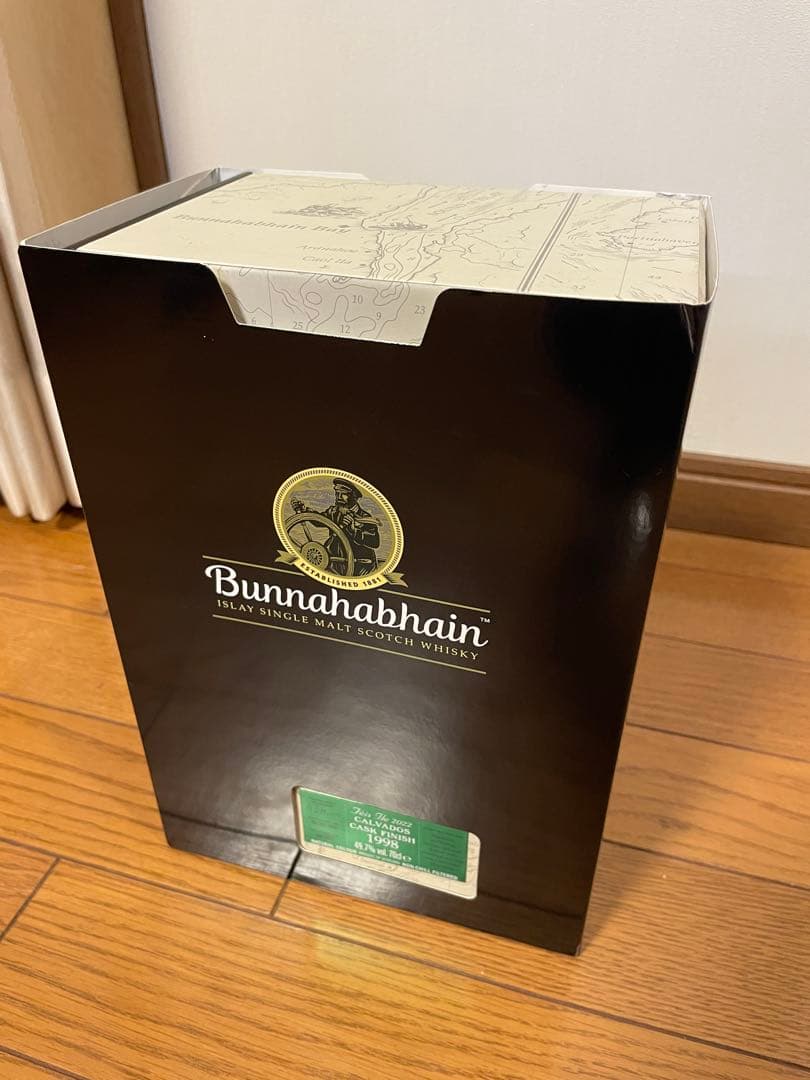 ブナハーブン 1998 カルバドスカスクフィニッシュ 23年