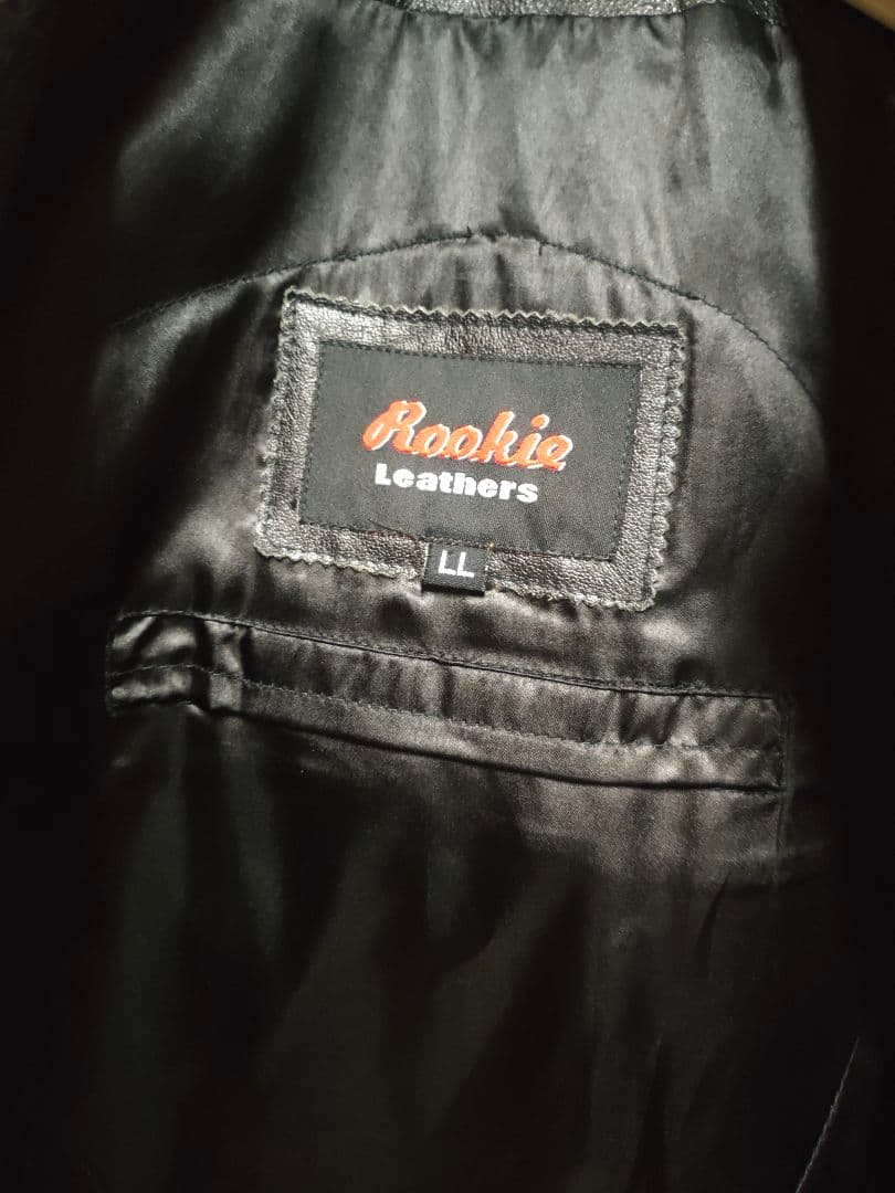 Rookie leathers シングルライダース 本革 レザージャケット