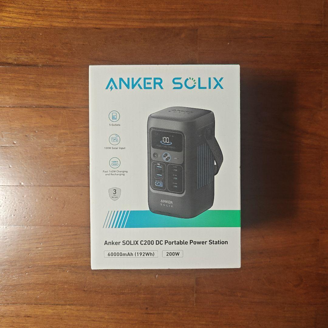 Anker SOLIX C200 ポータブル電源 60000mAh